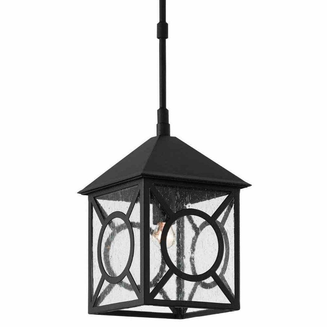 LOOMLAN Outdoor - Midnight Ripley Small Outdoor Lantern - Outdoor Lighting