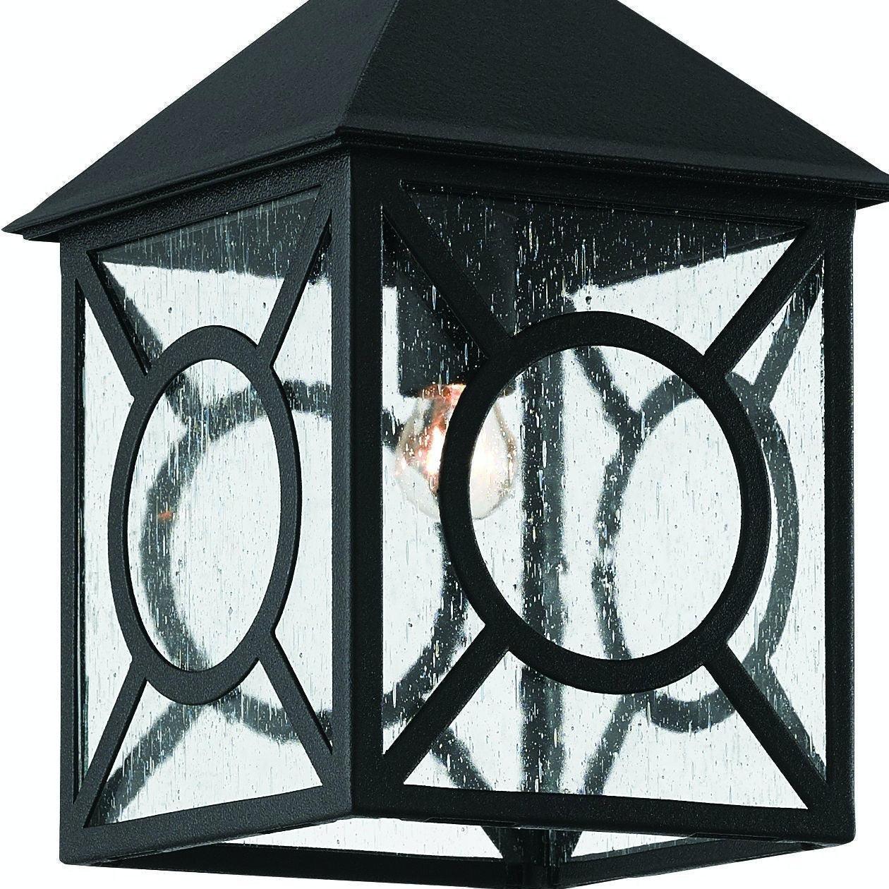 LOOMLAN Outdoor - Midnight Ripley Small Outdoor Lantern - Outdoor Lighting