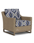 LOOMLAN Outdoor - Milan Lounge Chair Premium Wicker Furniture Made In USA - Outdoor Lounge Chairs