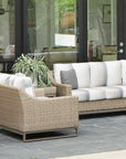 LOOMLAN Outdoor - Milan Sofa Premium Wicker Furniture Made In USA Lloyd Flanders - Outdoor Sofas & Loveseats