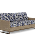 LOOMLAN Outdoor - Milan Sofa Premium Wicker Furniture Made In USA Lloyd Flanders - Outdoor Sofas & Loveseats