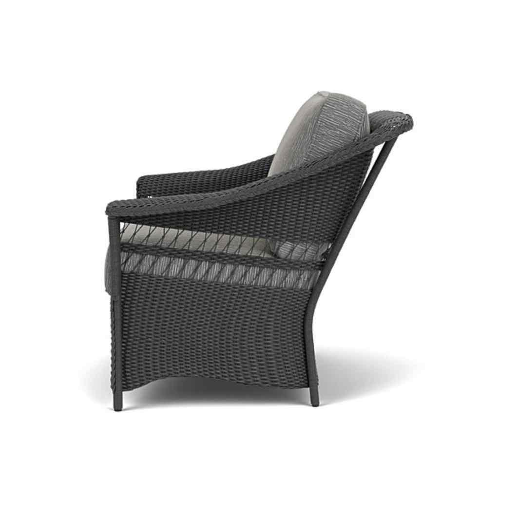 LOOMLAN Outdoor - Nantucket Chair and a Half Premium Wicker Furniture Lloyd Flanders - Outdoor Lounge Chairs