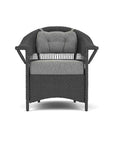 LOOMLAN Outdoor - Nantucket Dining Armchair Premium Wicker Furniture Lloyd Flanders - Outdoor Dining Chairs