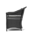 LOOMLAN Outdoor - Nantucket Dining Armchair Premium Wicker Furniture Lloyd Flanders - Outdoor Dining Chairs