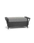 LOOMLAN Outdoor - Nantucket Large Ottoman Premium Wicker Furniture Lloyd Flanders - Outdoor Lounge Chairs