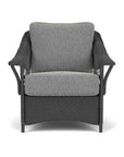 LOOMLAN Outdoor - Nantucket Lounge Chair Premium Wicker Furniture Lloyd Flanders - Outdoor Lounge Chairs