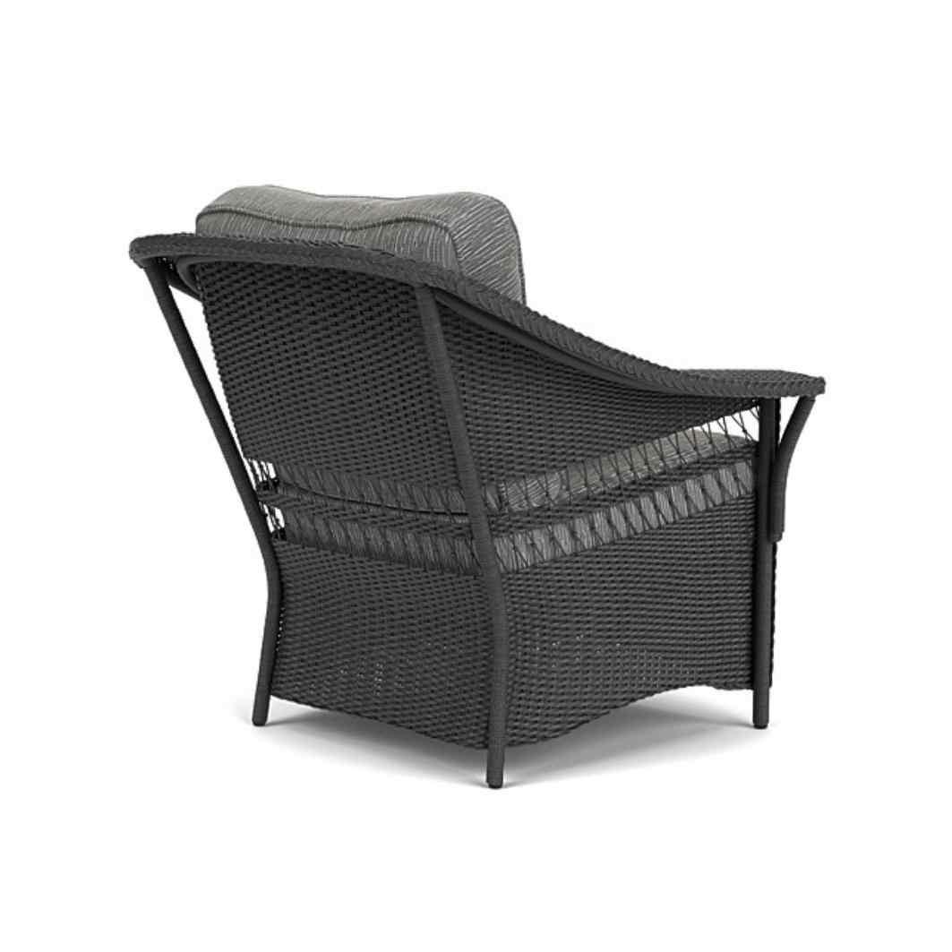 LOOMLAN Outdoor - Nantucket Lounge Chair Premium Wicker Furniture Lloyd Flanders - Outdoor Lounge Chairs