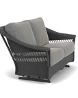 LOOMLAN Outdoor - Nantucket Loveseat Glider Premium Wicker Furniture Lloyd Flanders - Outdoor Sofas & Loveseats