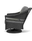 LOOMLAN Outdoor - Nantucket Swivel Glider Lounge Chair Premium Wicker Furniture - Outdoor Lounge Chairs