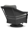 LOOMLAN Outdoor - Nantucket Swivel Glider Lounge Chair Premium Wicker Furniture - Outdoor Lounge Chairs