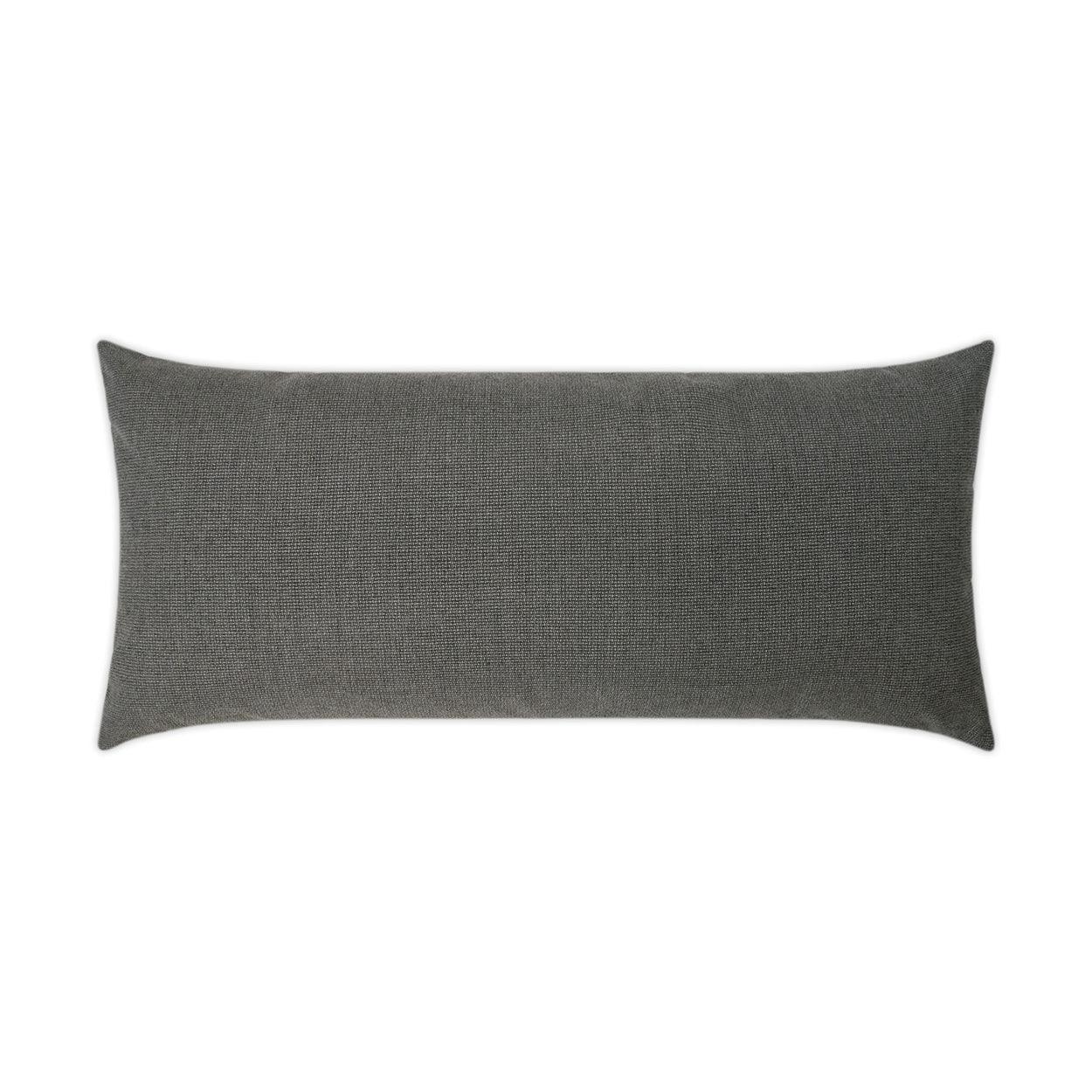 LOOMLAN Outdoor - Outdoor Bliss Lumbar Pillow - Smoke - Outdoor Pillows