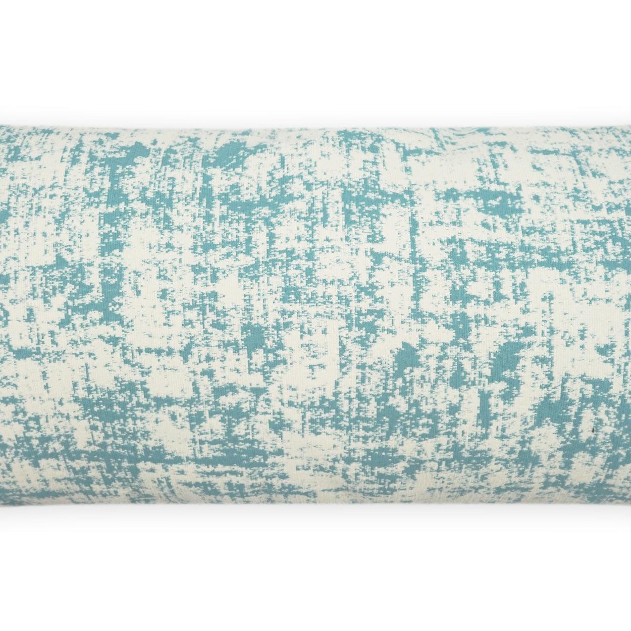 LOOMLAN Outdoor - Outdoor Bluff Lumbar Pillow - Aqua - Outdoor Pillows