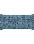 LOOMLAN Outdoor - Outdoor Bluff Lumbar Pillow - Blue - Outdoor Pillows