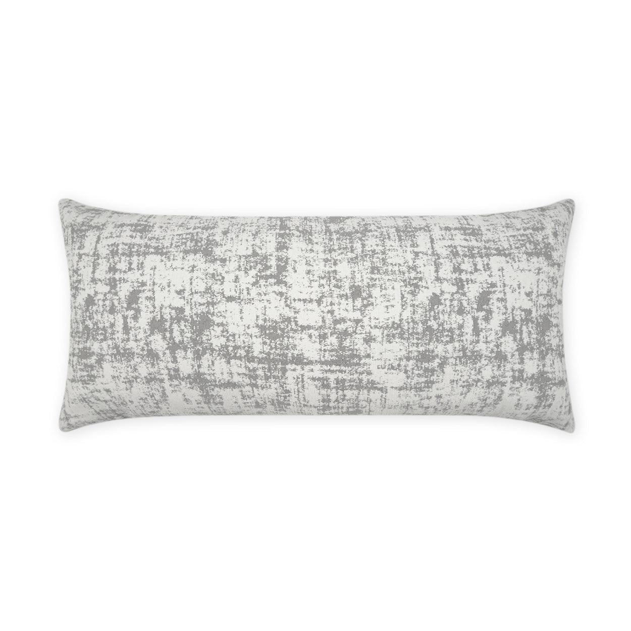 LOOMLAN Outdoor - Outdoor Bluff Lumbar Pillow - Grey - Outdoor Pillows