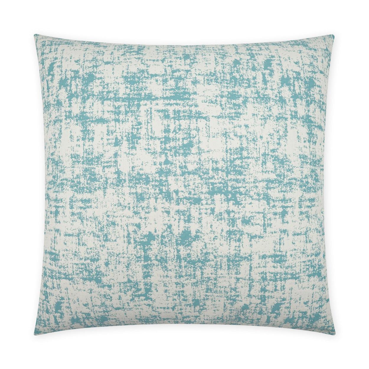 LOOMLAN Outdoor - Outdoor Bluff Pillow - Aqua - Outdoor Pillows