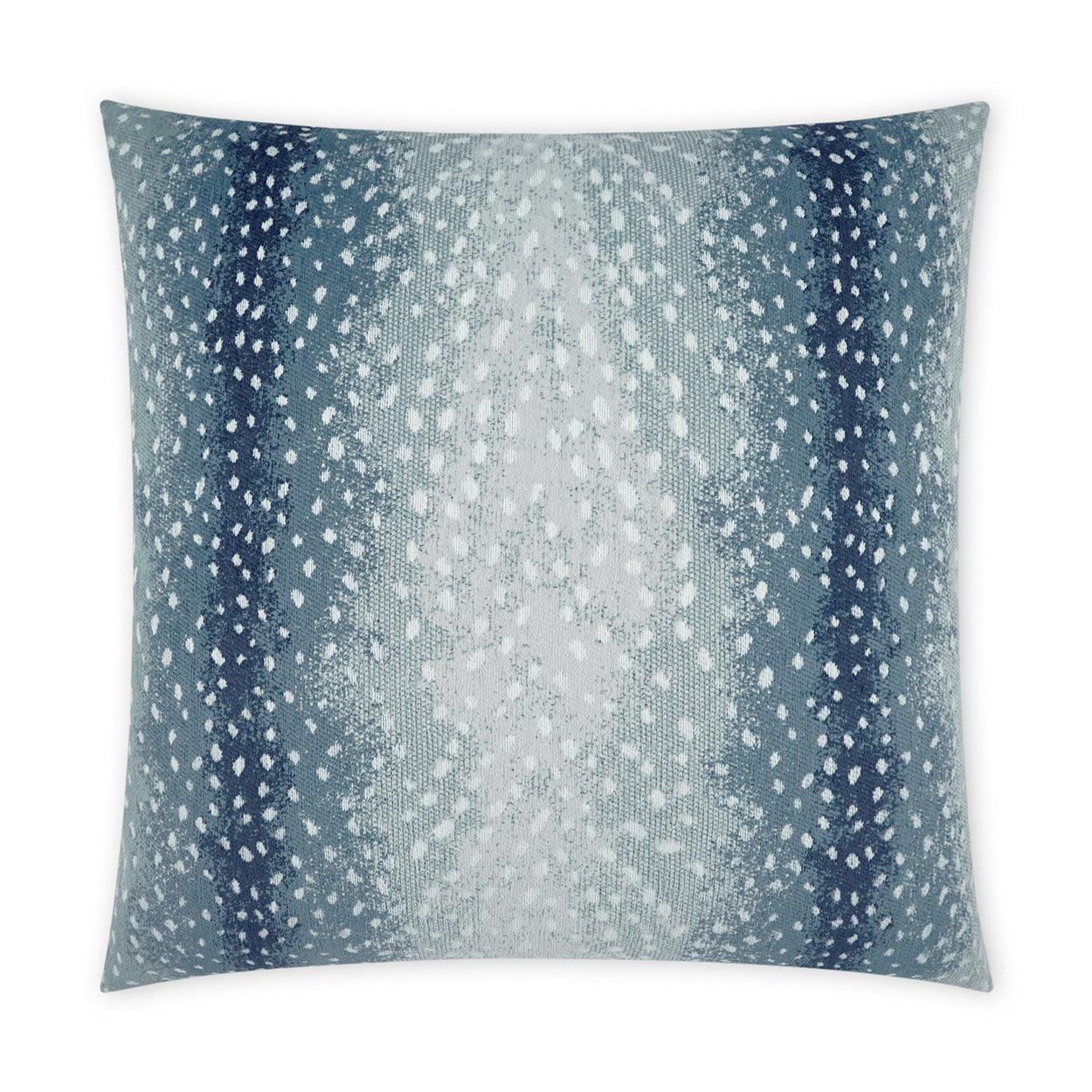 LOOMLAN Outdoor - Outdoor Cerbiatta Pillow - Azure - Outdoor Pillows