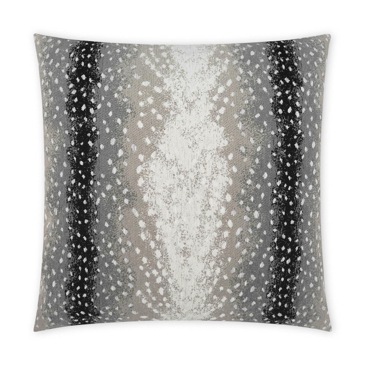 LOOMLAN Outdoor - Outdoor Cerbiatta Pillow - Onyx - Outdoor Pillows