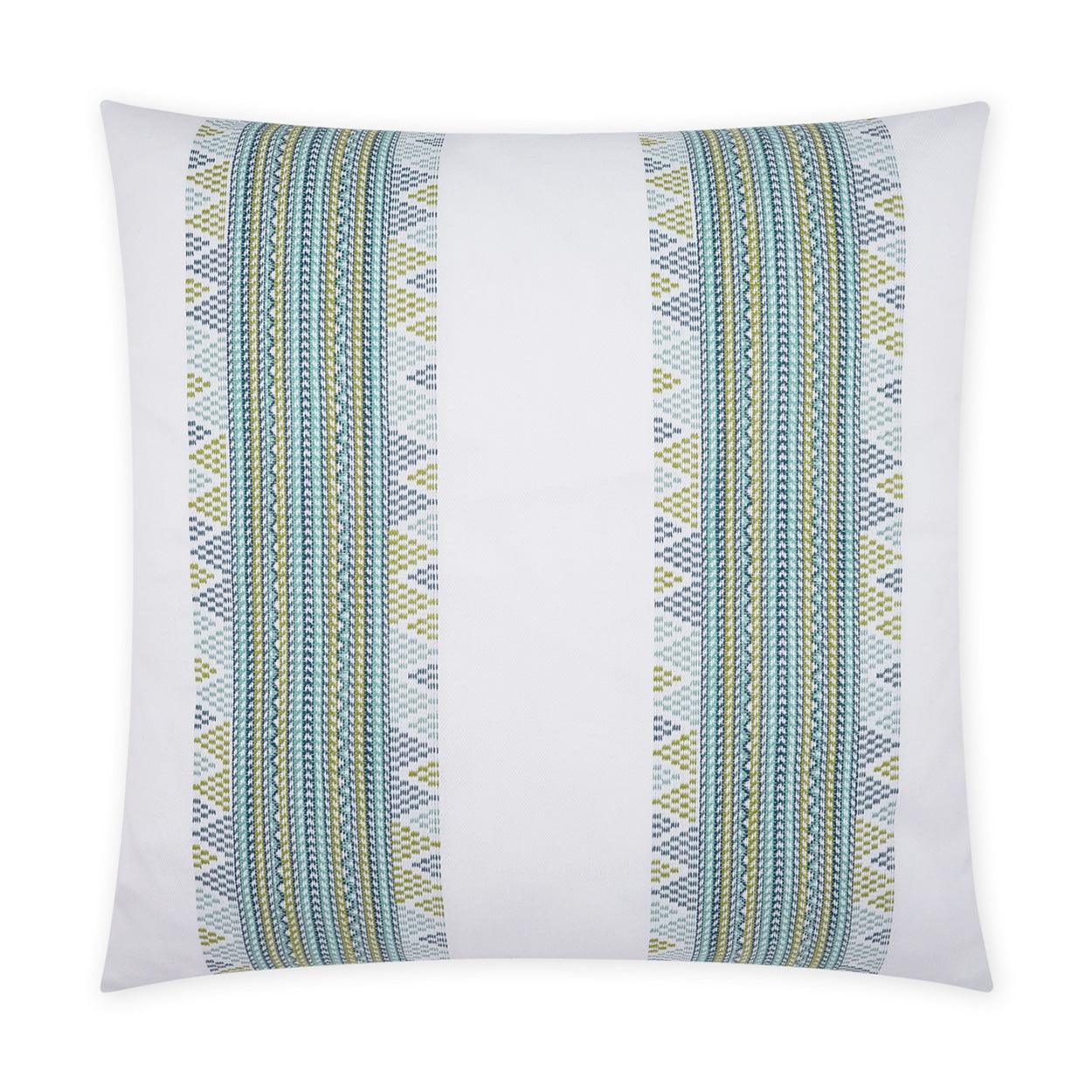 LOOMLAN Outdoor - Outdoor Churro Pillow - Capri - Outdoor Pillows