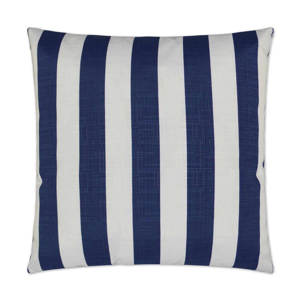 LOOMLAN Outdoor - Outdoor Classics Pillow - Navy - Outdoor Pillows