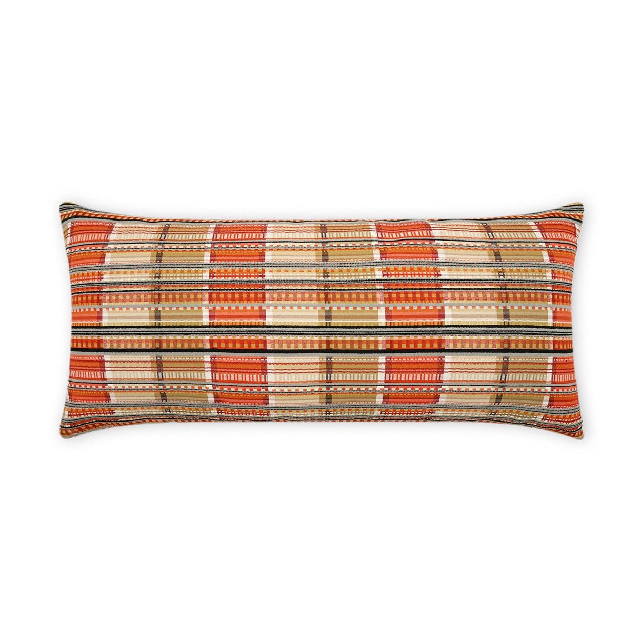 LOOMLAN Outdoor - Outdoor Conch Lumbar Pillow - Adobe - Outdoor Pillows