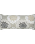 LOOMLAN Outdoor - Outdoor Daisy Chain Lumbar Pillow - Sand - Outdoor Pillows