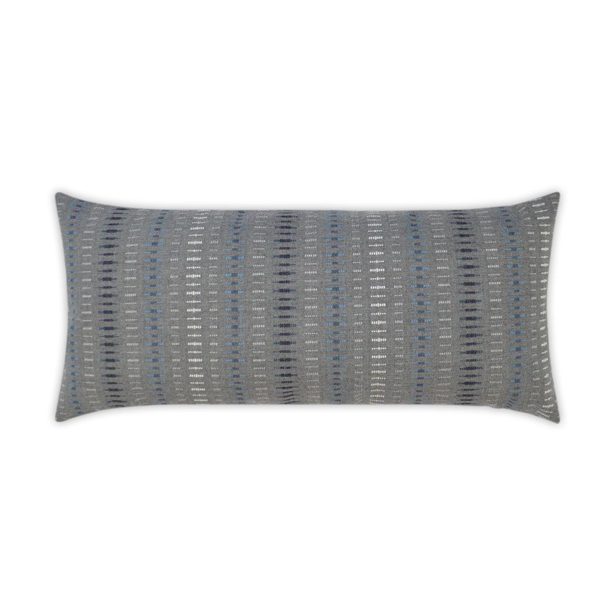 LOOMLAN Outdoor - Outdoor Esti Lumbar Pillow - Bluestone - Outdoor Pillows