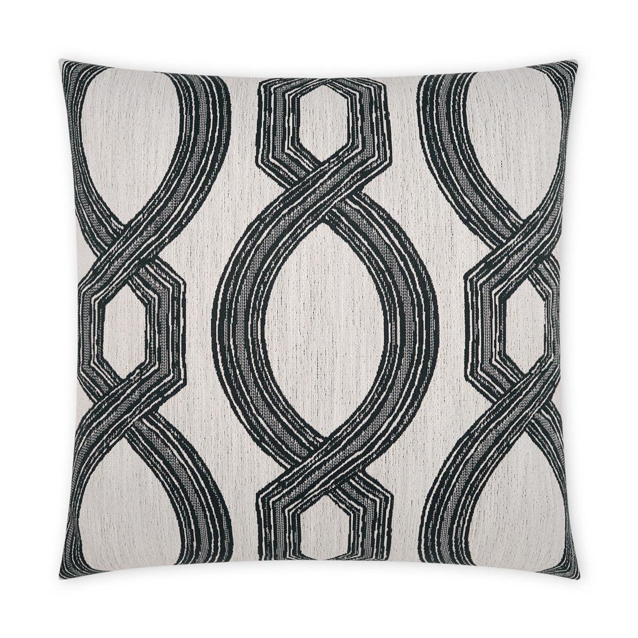 LOOMLAN Outdoor - Outdoor Evadne Pillow - Black - Outdoor Pillows