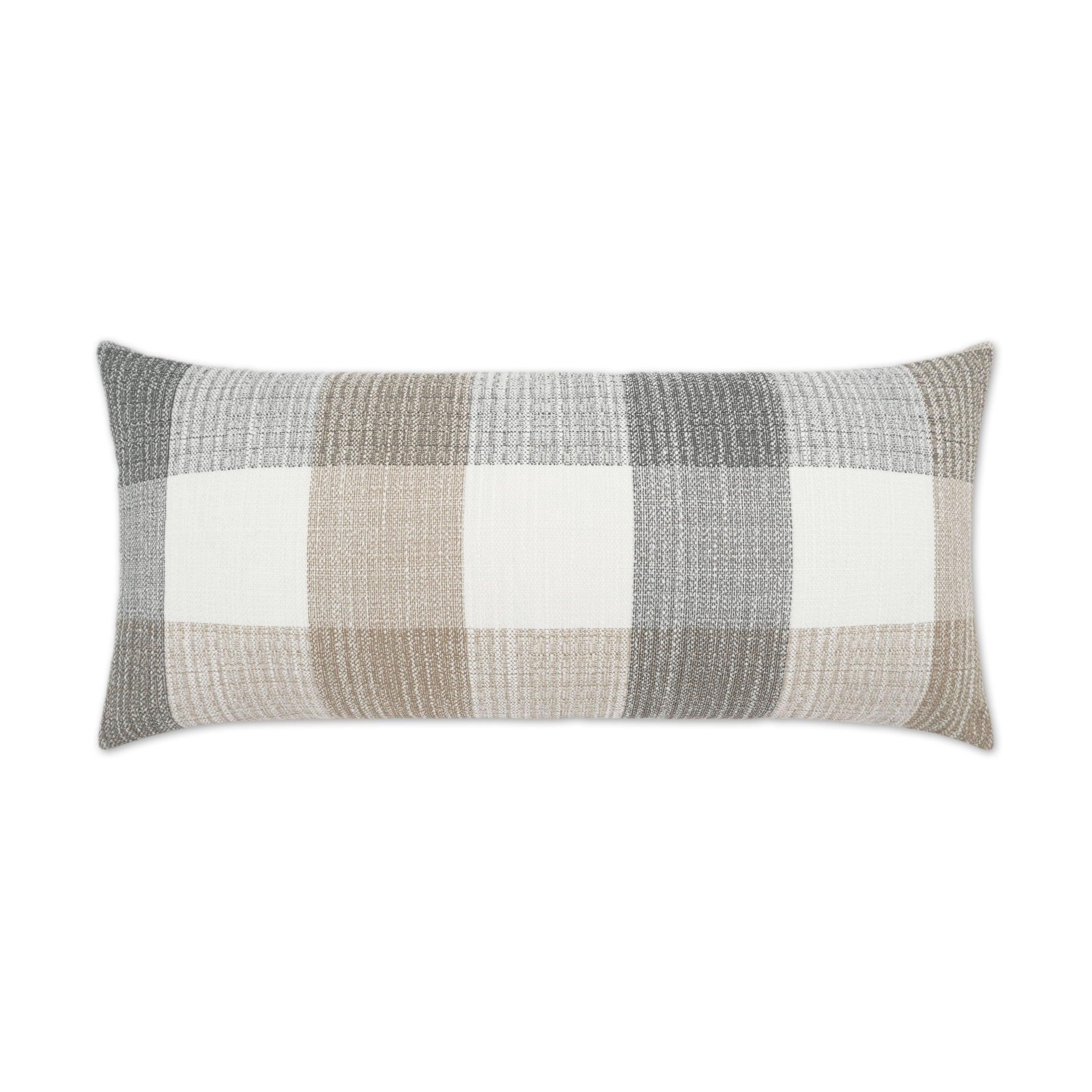 LOOMLAN Outdoor - Outdoor Farmhouse Lumbar Pillow - Natural - Outdoor Pillows