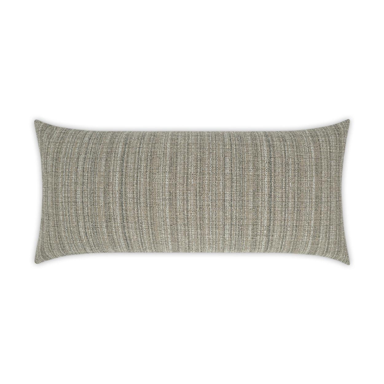 LOOMLAN Outdoor - Outdoor Fiddledidee Lumbar Pillow - Linen - Outdoor Pillows