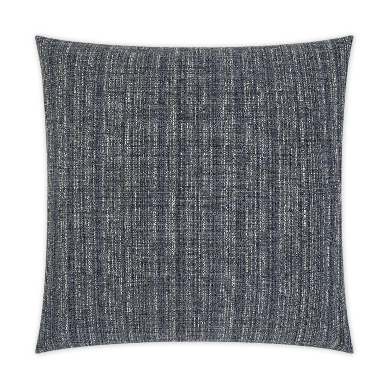 LOOMLAN Outdoor - Outdoor Fiddledidee Pillow - Navy - Outdoor Pillows