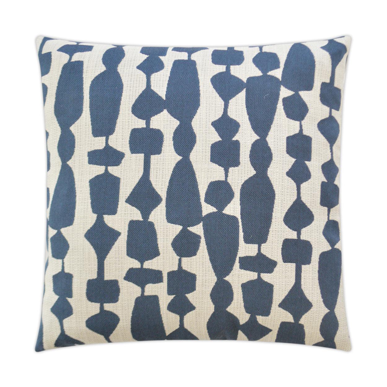 LOOMLAN Outdoor - Outdoor Freya Pillow - Denim - Outdoor Pillows