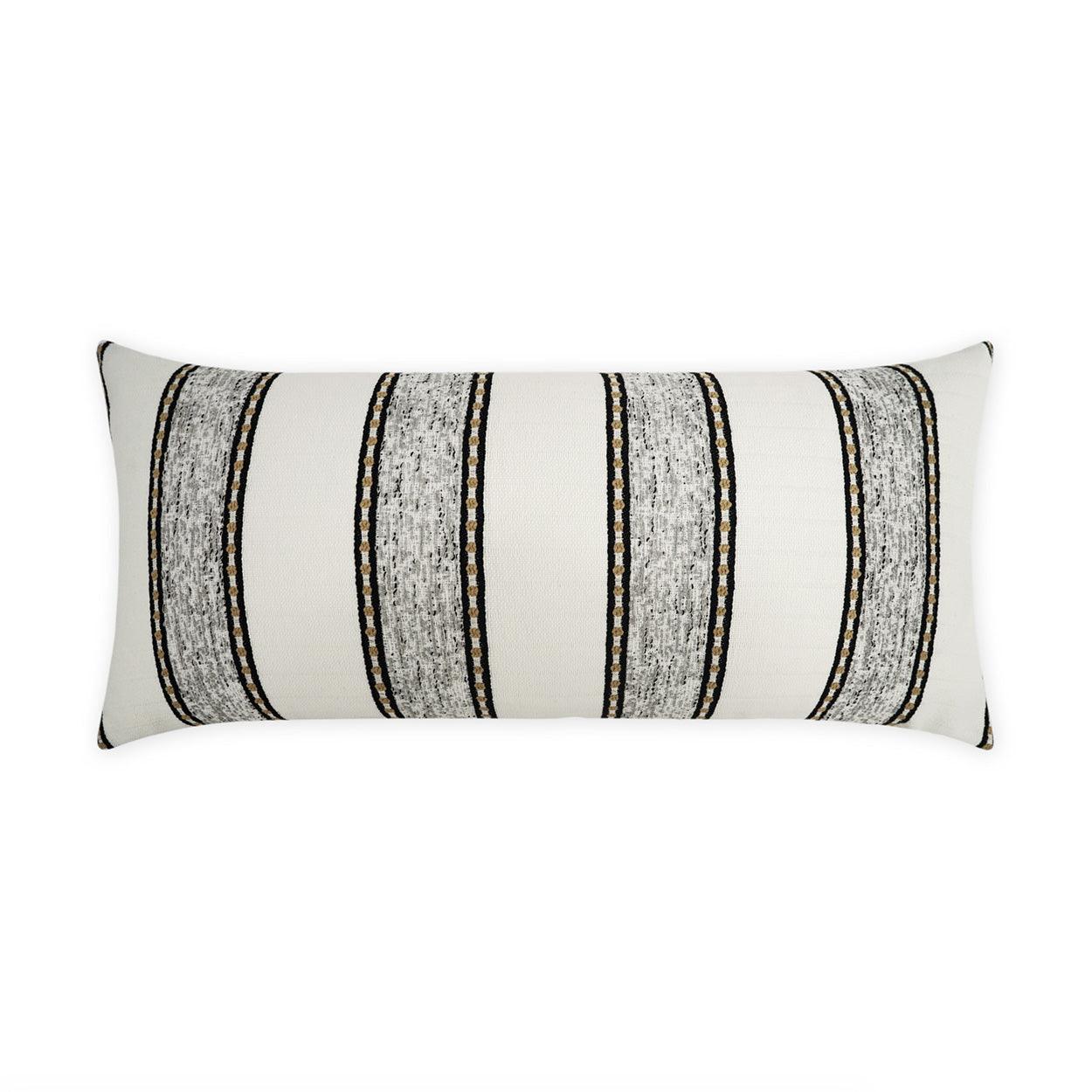 LOOMLAN Outdoor - Outdoor Gilner Lumbar Pillow - Stone - Outdoor Pillows