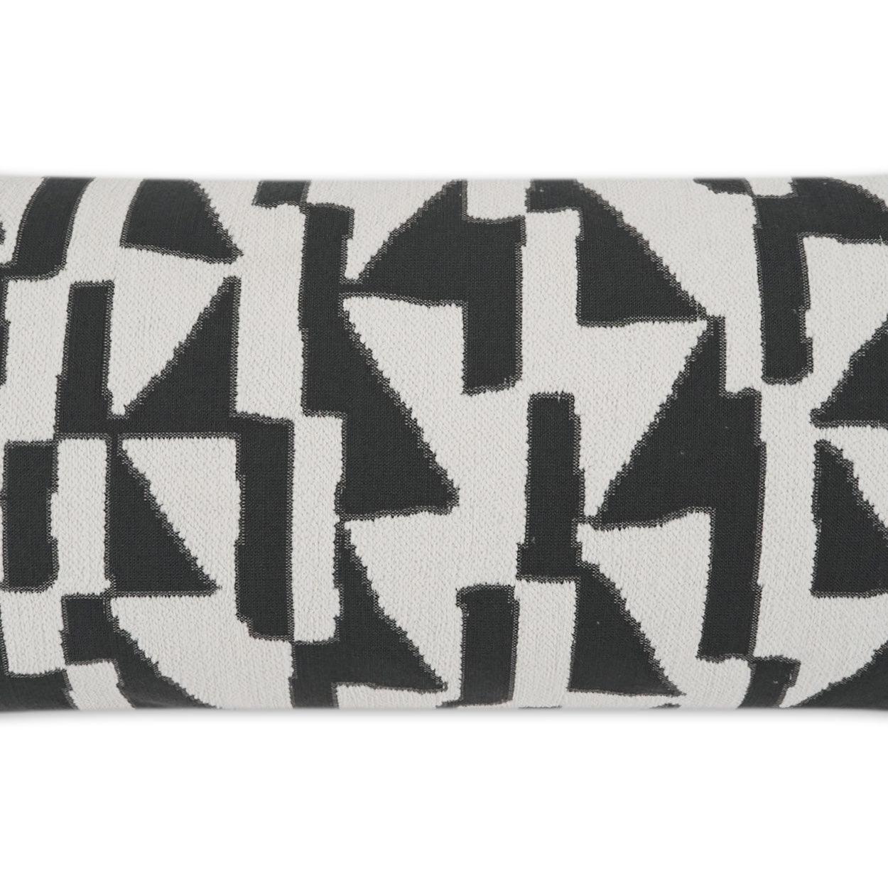 LOOMLAN Outdoor - Outdoor Imka Lumbar Pillow - Grey - Outdoor Pillows