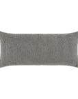 LOOMLAN Outdoor - Outdoor Justify Lumbar Pillow - Slate - Outdoor Pillows