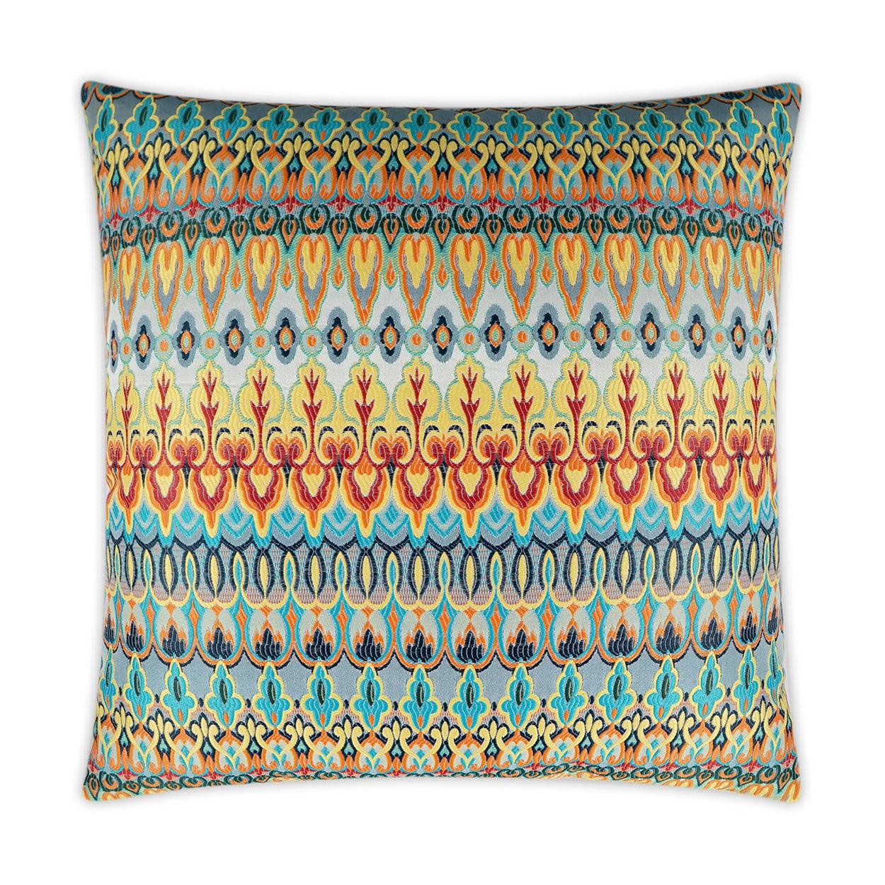 LOOMLAN Outdoor - Outdoor Kanthum Pillow - Multi - Outdoor Pillows