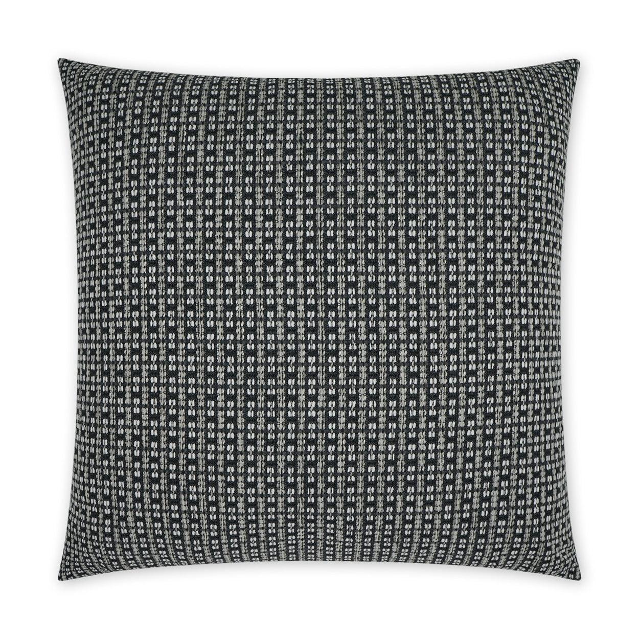 LOOMLAN Outdoor - Outdoor Kittery Pillow - Ebony - Outdoor Pillows