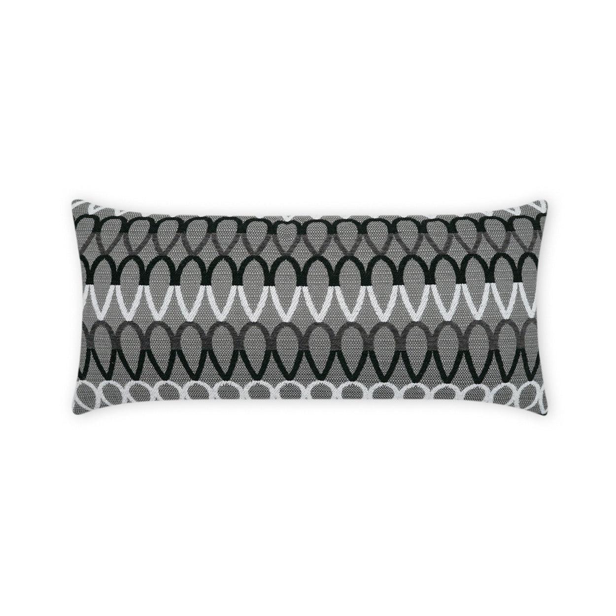 LOOMLAN Outdoor - Outdoor Lozenge Lumbar Pillow - Outdoor Pillows