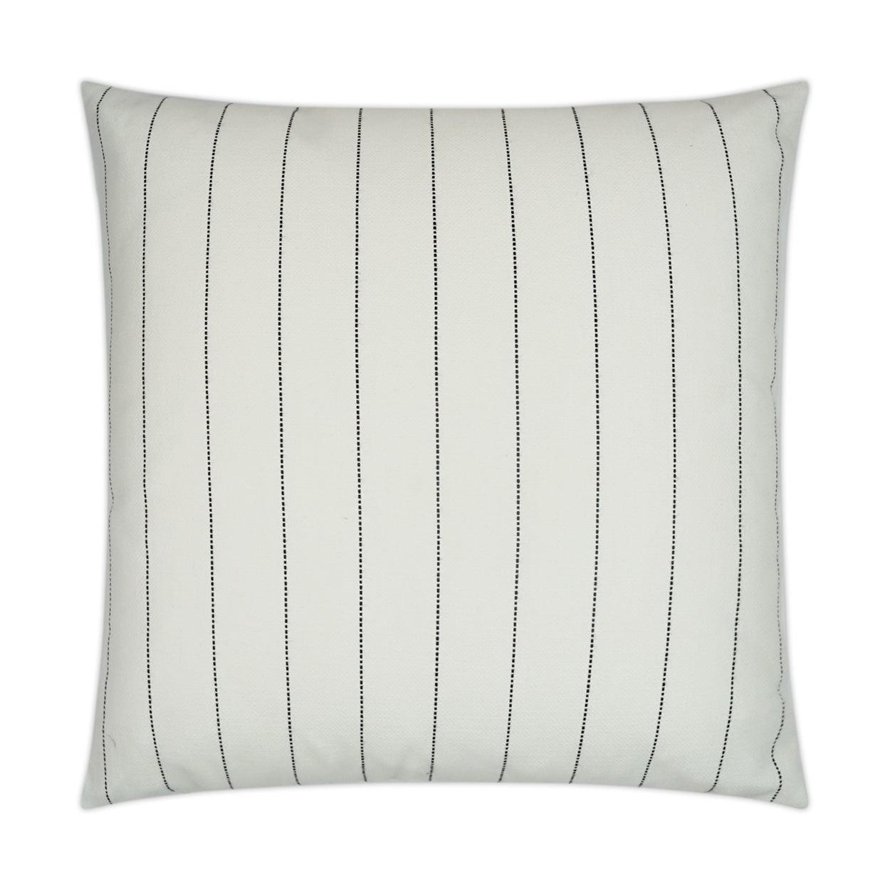 LOOMLAN Outdoor - Outdoor Malibu Pillow - White - Outdoor Pillows