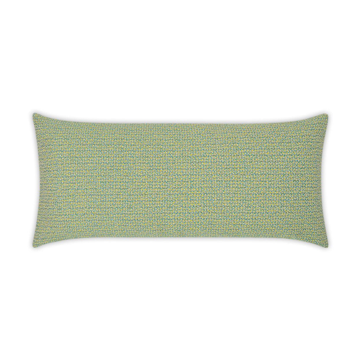 LOOMLAN Outdoor - Outdoor Melan Lumbar Pillow - Caribe - Outdoor Pillows