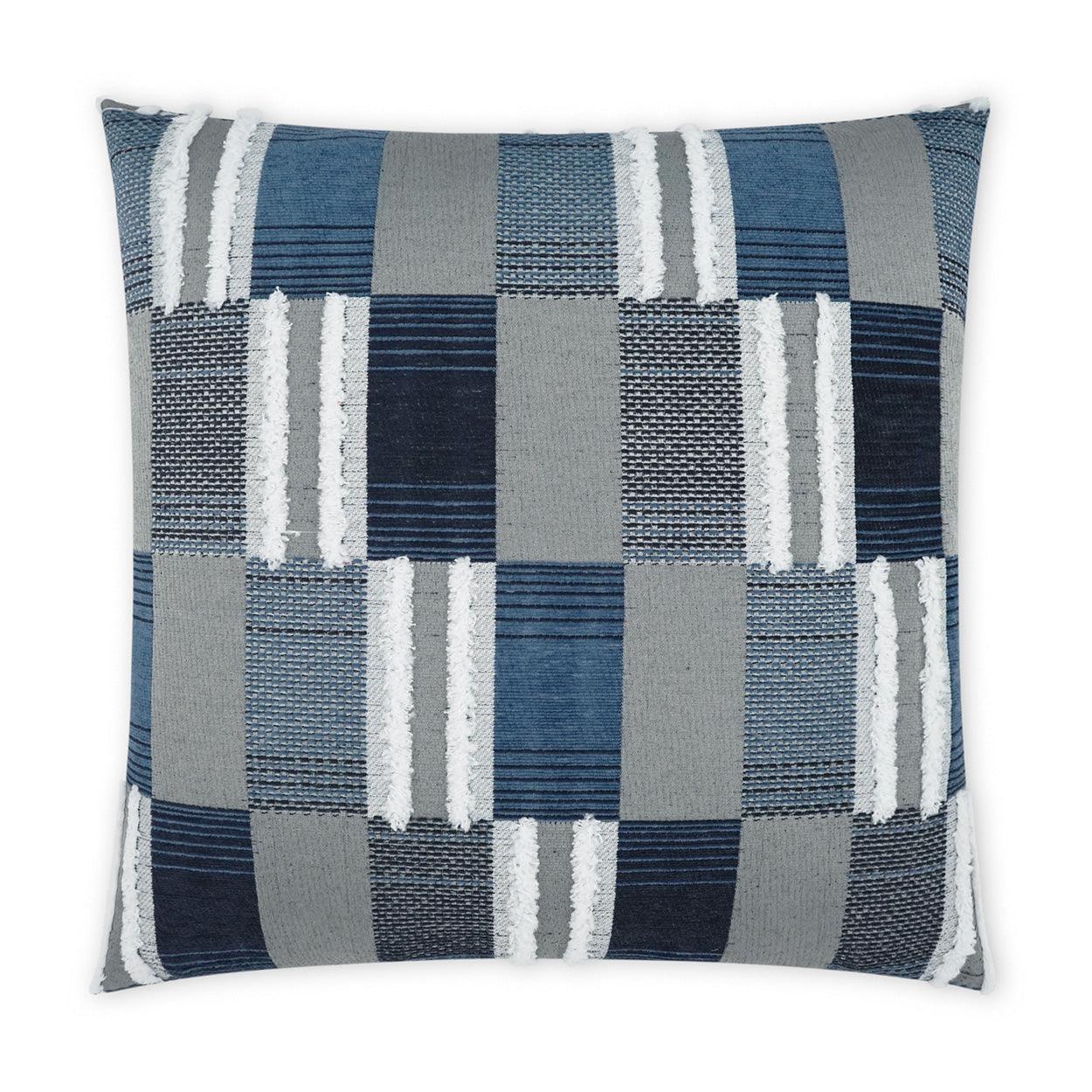 LOOMLAN Outdoor - Outdoor Mickey Pillow - Indigo - Outdoor Pillows