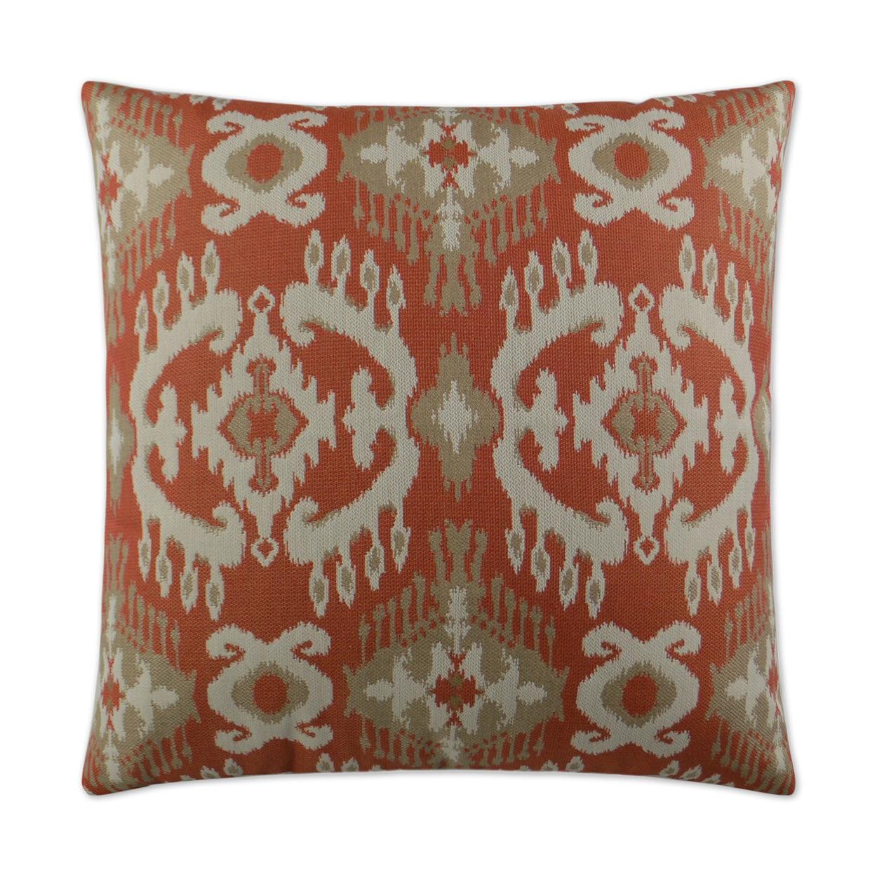 LOOMLAN Outdoor - Outdoor Nakala Pillow - Tangerine - Outdoor Pillows