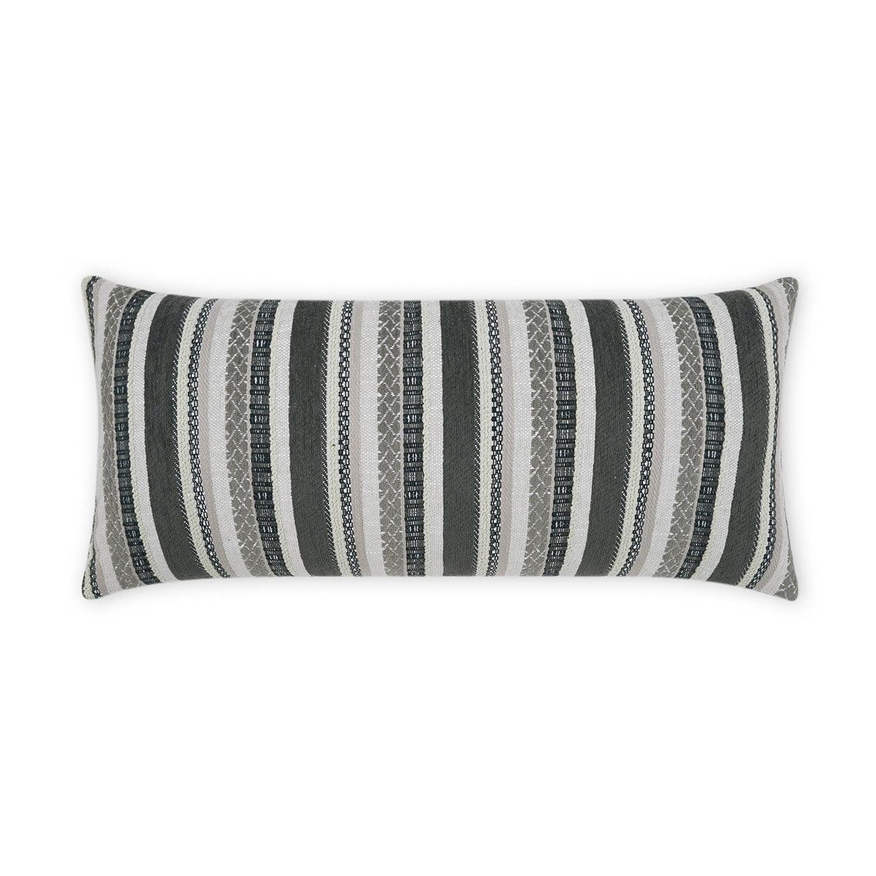 LOOMLAN Outdoor - Outdoor Oriana Lumbar Pillow - Grey - Outdoor Pillows