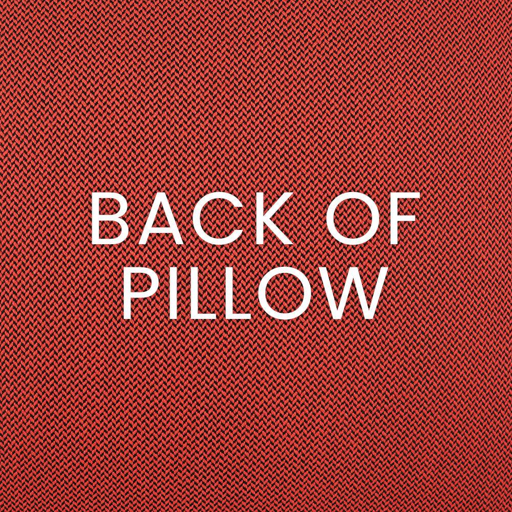 LOOMLAN Outdoor - Outdoor Palmero Lumbar Pillow - Red - Outdoor Pillows