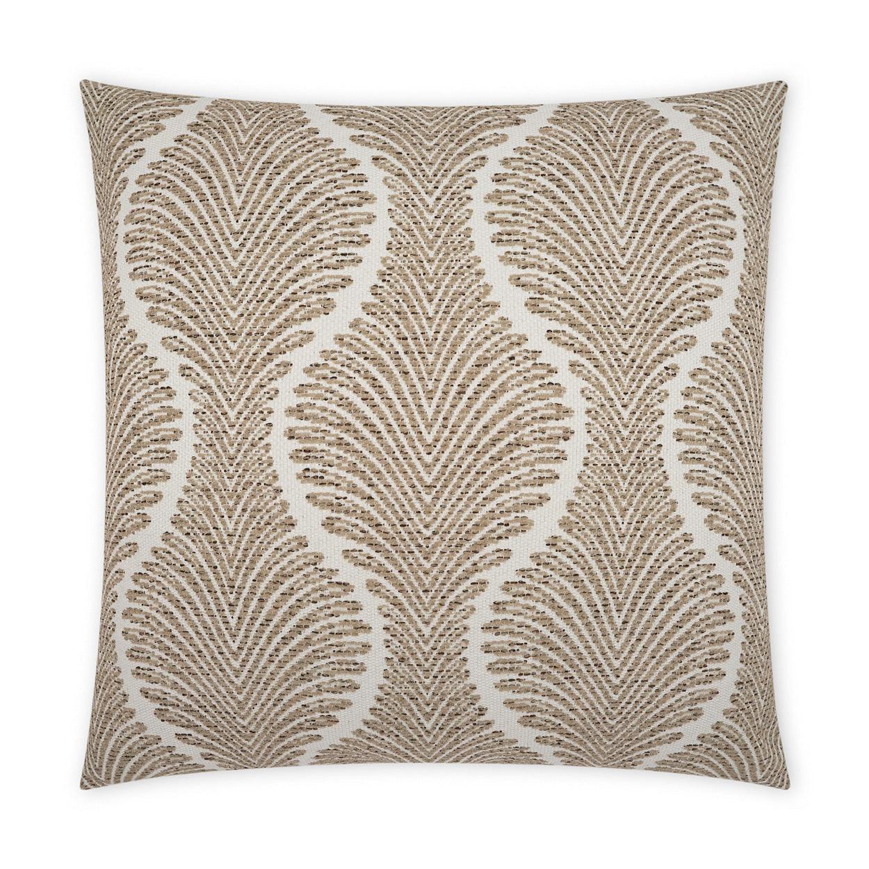 LOOMLAN Outdoor - Outdoor Palmyra Pillow - Taupe - Outdoor Pillows