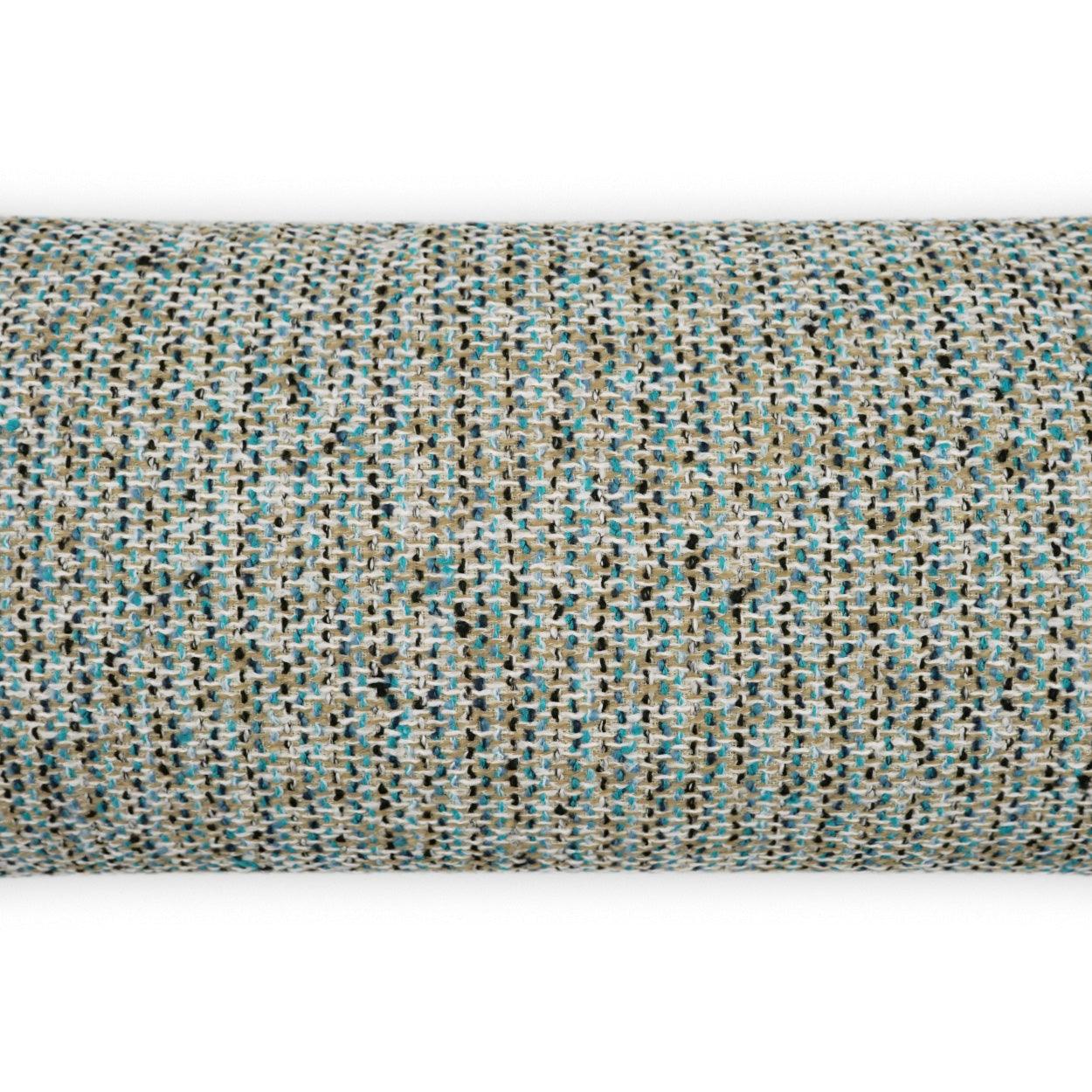 LOOMLAN Outdoor - Outdoor Particle Lumbar Pillow - Blue - Outdoor Pillows