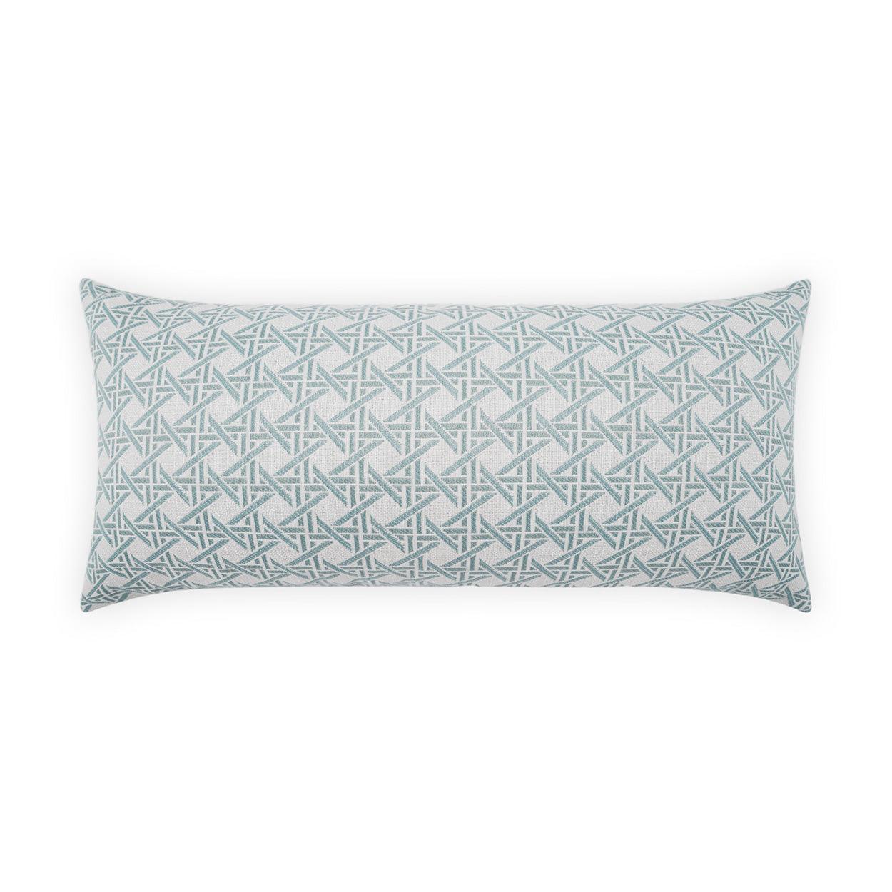 LOOMLAN Outdoor - Outdoor Pella Lumbar Pillow - Spa - Outdoor Pillows