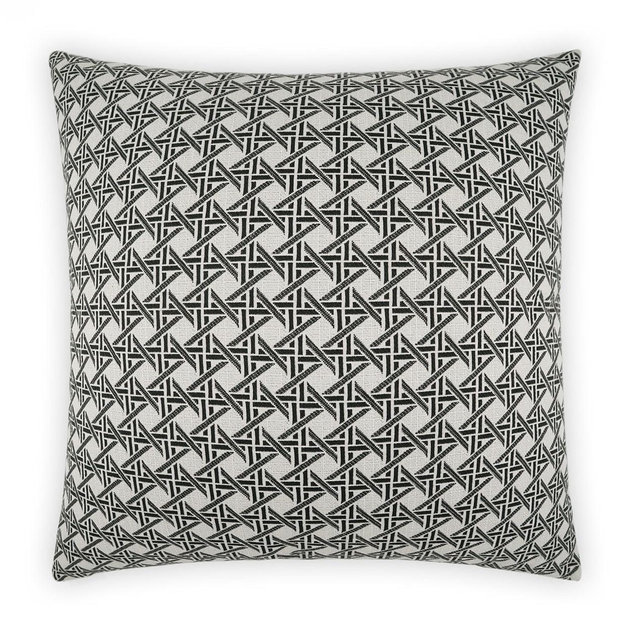 LOOMLAN Outdoor - Outdoor Pella Pillow - Ebony - Outdoor Pillows