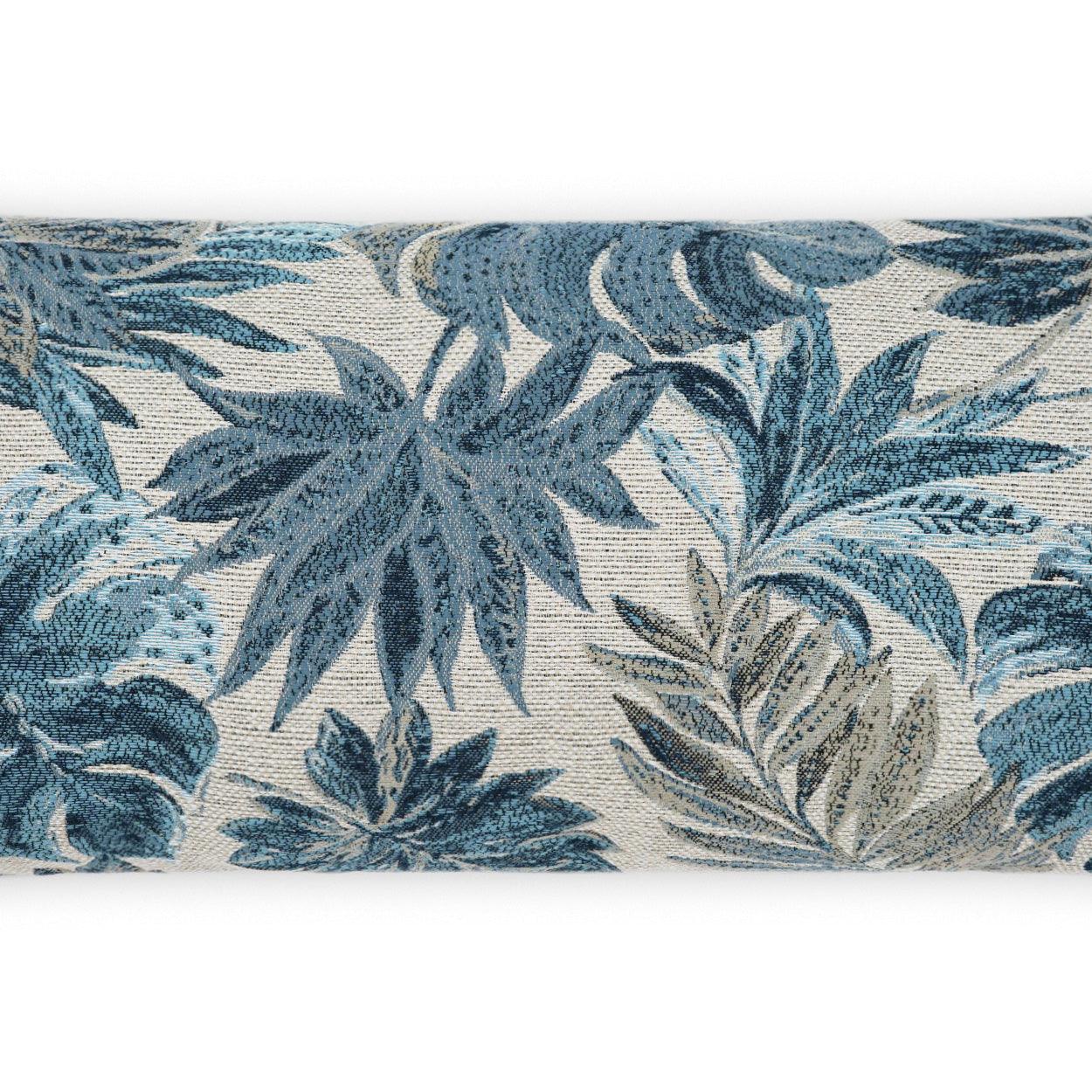 LOOMLAN Outdoor - Outdoor Rain Forest Lumbar Pillow - Blue - Outdoor Pillows