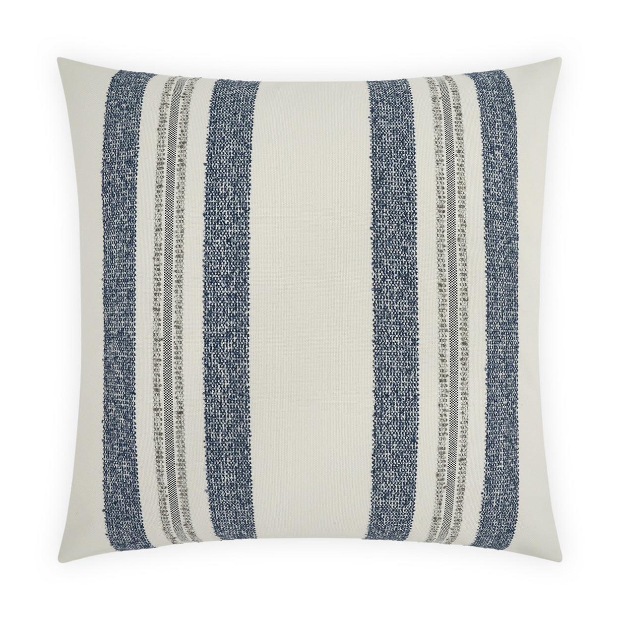 LOOMLAN Outdoor - Outdoor Rumrunner Pillow - Blue - Outdoor Pillows