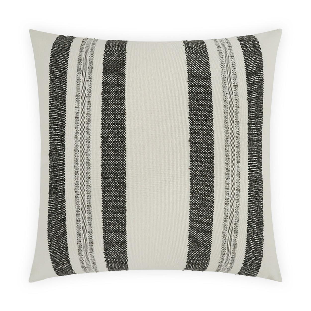 LOOMLAN Outdoor - Outdoor Rumrunner Pillow - Charcoal - Outdoor Pillows